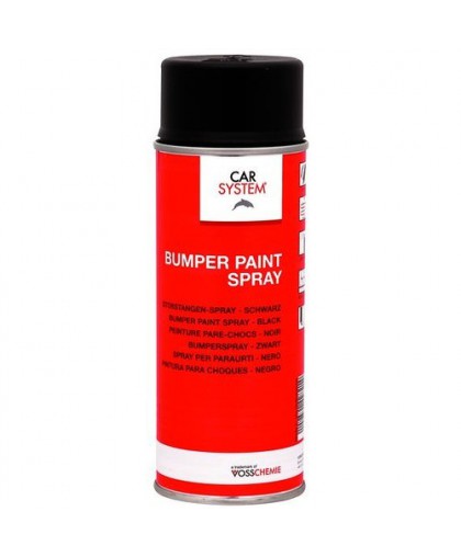 CARSYSTEM Адгезионный грунт-краска Bumper Paint Spray - для пластика черный, 400мл