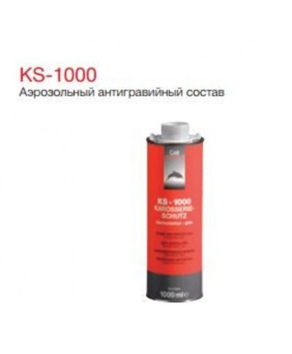 CARSYSTEM KS-1000 Антигравийное покрытие окрашиваемое белое 1л