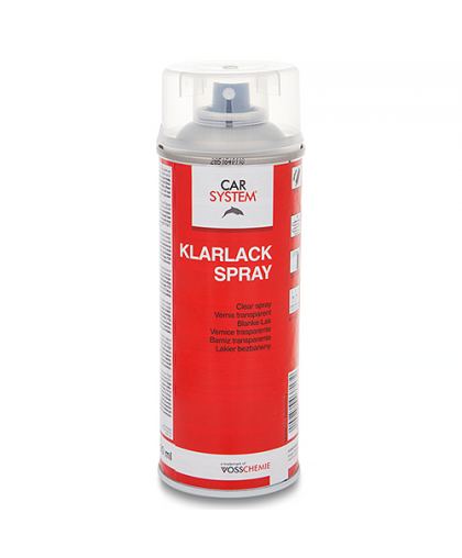 CARSYSTEM Klarlack Spray - Аэрозольный прозрачный блестящий лак, 400мл