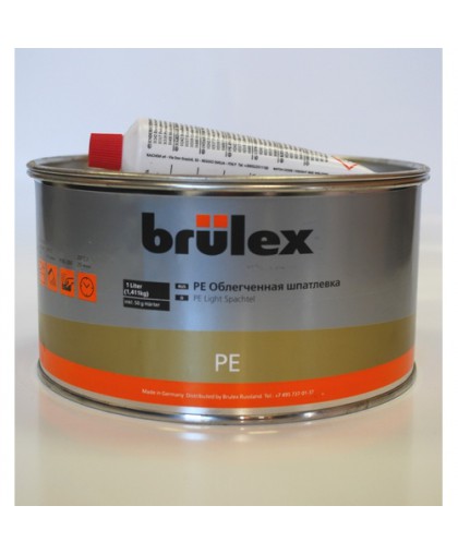 BRULEX PE-Шпатлевка стандартная с отвердителем, 2кг