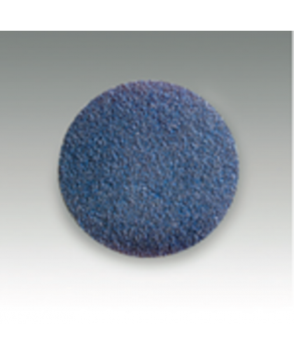 SIATOP Фибровый круг на липучке, D=115 мм, синий, P60, упаковка 50 шт.