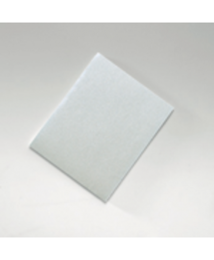 Flat Pad Grey Абразивная губка серая, односторонняя, 115*140*5 мм, по-мокрому и по-сухому, P1500 Microfine, упаковка 20 шт.