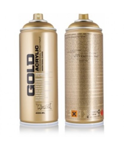 T1220 MONTANA GOLD 400ML Краска GOLD желтое такси полупрозрачная