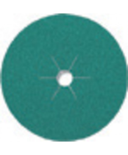 SIABITE 4515 Фибровый круг D=180/22 мм. зеленый, для твердосплавных материалов, керамокорунд, P36, упаковка 50 шт.